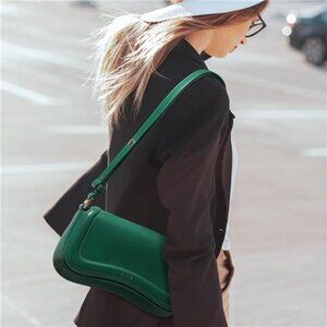Small Shoulder Bag Trendy Green